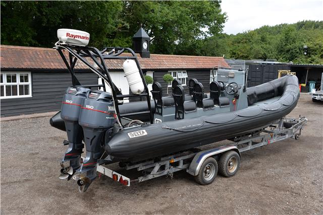 Delta Rigid Inflatable Rib Boat 8mtr 2 X Yamaha 150hp Outboard Engine Delta Rigid Inflatable Rib Boat 8mtr 2 X Yamaha 150hp Outboard Engine