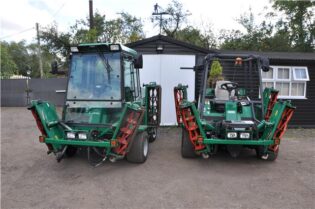 2014 Ransomes Commander 3520 5 Gang Mower with Full Cab