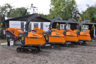 2018 Forst TR6 Tracked Woodchipper