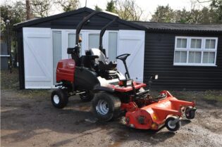 2014 Toro Groundmaster 3400 with Trimax Flail Deck 4WD