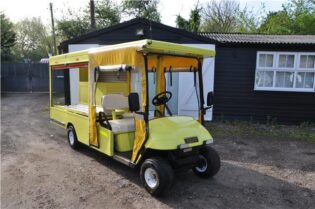 EZGO Petrol Golf Buggy Ambulance